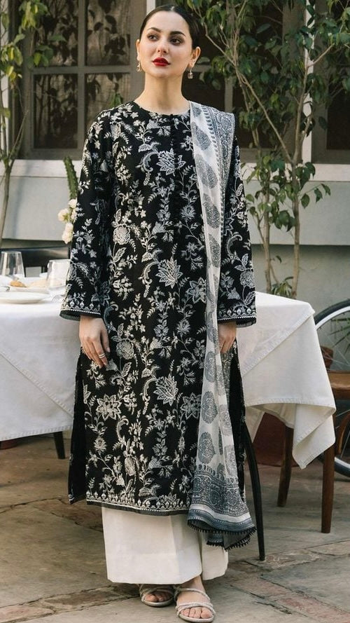3PC-EMBROIDERED-LAWN HC 100